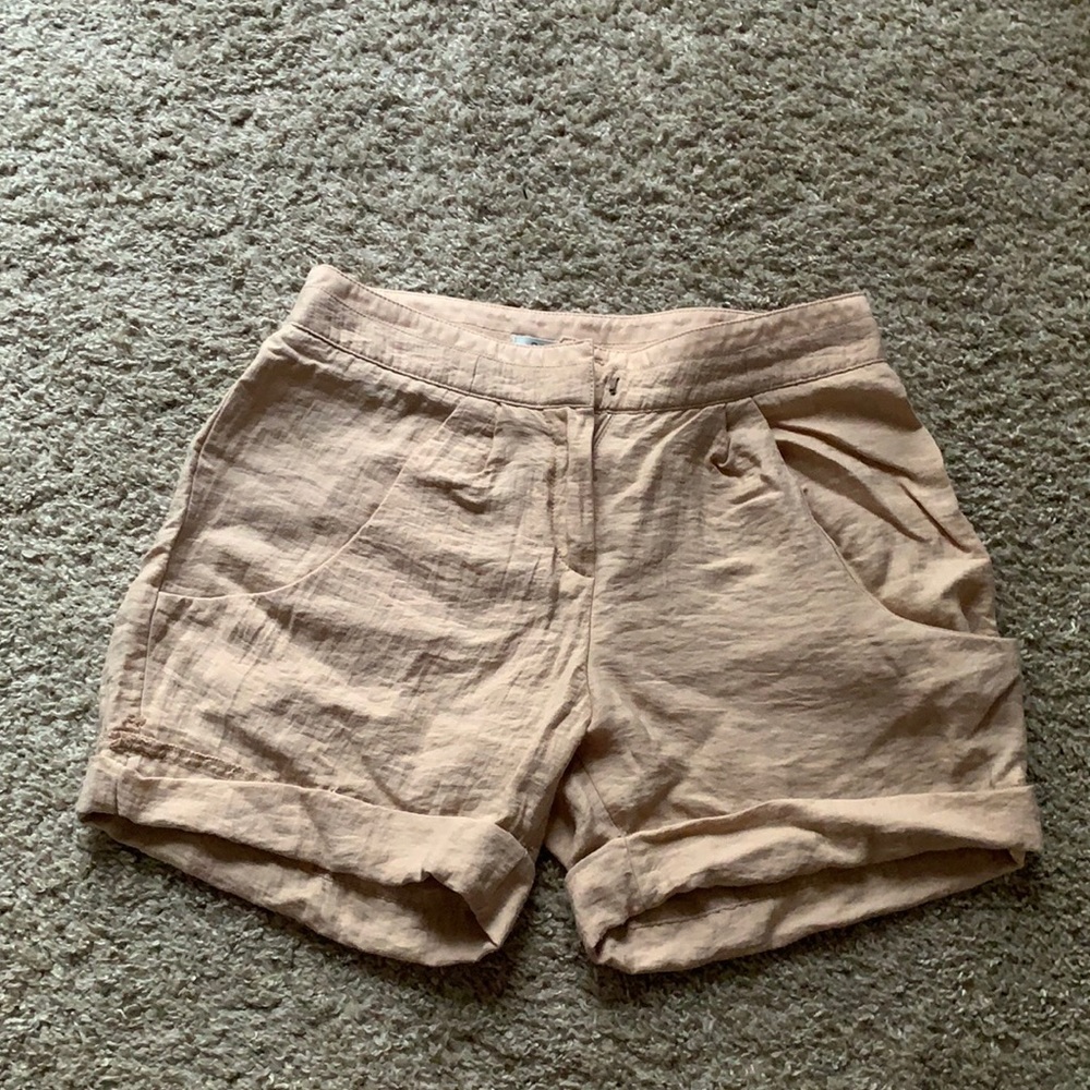 BCBG Linen Shorts